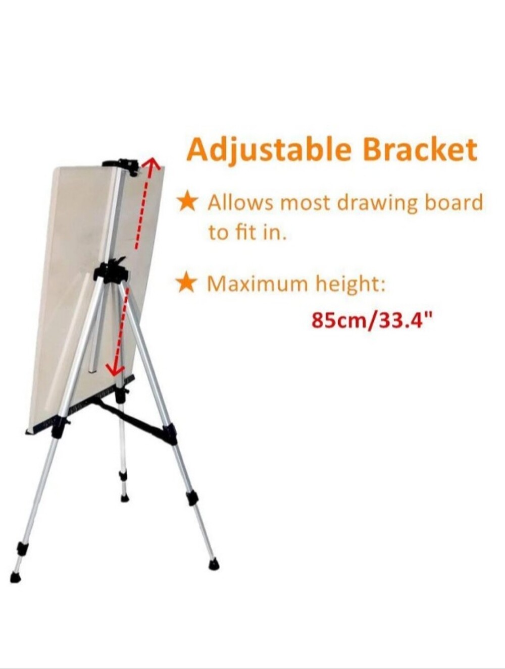 Ohuhu Aluminum Easel Portable Carry Bag Lightweight - Picture 2 of 10